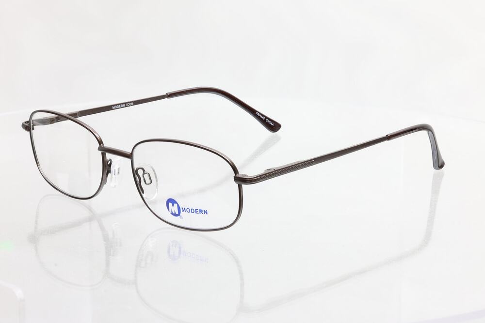 Modern Icon Brown 53-19-140mm Eyeglass FRAMES ONLY - NEW/WITHOUT TAGS
